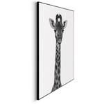 Bildset Alphabet & Giraffe (2-teilig) Schwarz