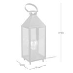 Tafellamp Vaour I glas/ijzer - 1 lichtbron