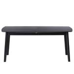 Table HANCK Plaqué bois - Chêne noir - Extensible