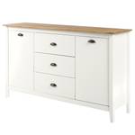 Buffet Rivery III Pin massif - Blanc