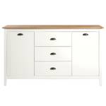 Dressoir Rivery III massief grenenhout - Wit