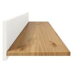 Wandplank Rivery massief grenenhout - Wit - Breedte: 90 cm