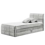 Lit boxspring Cos Cob Argenté - 120 x 200cm