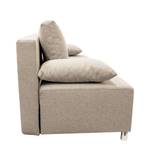 Schlafsofa Pahala Webstoff - Beige