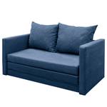 Schlafsofa Sartell II Microfaser - Marineblau