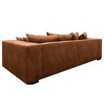 Grand canapé Colwall I Tissu - Microfibre Priya: Cognac