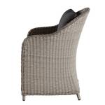 Chaises de jardin Clover (lot de 2) Polypropylène / Polyester - Gris