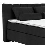 Letto boxspring Cape May Letto boxspring  180x200 H2/H3 F182 Nero - Nero - 180 x 200cm - Materasso doppio H2 H3