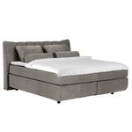 Letto boxspring Cape May Letto boxspring  180x200 H2/H3 F190 Grigio - Color grigio pallido - 180 x 200cm - Materasso doppio H2 H3