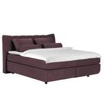 Lit boxspring Cape May Lit boxspring Free  180x200 H2/H2 F024 Cosy Lilac - Rouge Bordeaux - 180 x 200cm - D2 souple