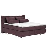 Lit boxspring Cape May Lit boxspring Free  180x200 H2/H2 F024 Cosy Lilac - Rouge Bordeaux - 180 x 200cm - D2 souple