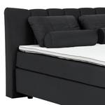 Boxspringbett Cape May Boxspringbett Free  180x200 H3/H4 F033 Cosy Anthracite - Dunkelgrau - 180 x 200cm - Doppelmatratze H3/H4