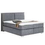 Boxspring Cape Vincent Lichtgrijs - 140 x 200cm - H3 medium