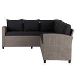 Loungebank Laurel (2-delig) polypropeen/polyester - grijs/beige