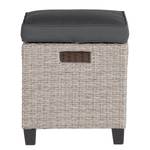 Loungehocker Laurel polypropeen/polyester - grijs/beige