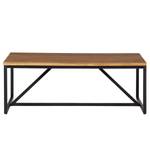 Table basse extérieur LeRoy Polyester / Acacia massif - Acacia / Anthracite