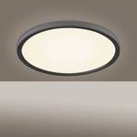 LED-plafondlamp Flat V plexiglas/aluminium - 1 lichtbron