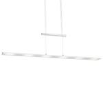 LED-hanglamp Nele melkglas/ijzer - 6 lichtbronnen - Zilver