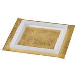 LED-Deckenleuchte Square II Polyacryl / Aluminium - 1-flammig - Gold - Breite: 70 cm