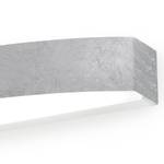 LED-Wandleuchte Band Polyacryl / Aluminium - 1-flammig - Silber - Breite: 37 cm