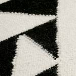 Wollen vloerkleed Mellow I scheerwol - Zwart - 80 x 150 cm