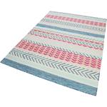 Tapis en laine Pastella I Laine vierge - Rose - 130 x 190 cm