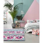 Tapis en laine Poppy I Laine vierge - Multicolore - 80 x 150 cm