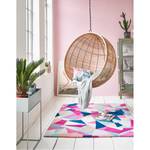 Tapis en laine Triangulum I Laine vierge - Multicolore - 80 x 150 cm