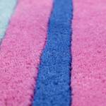 Tapis en laine Linear I Laine vierge - Multicolore - 80 x 150 cm