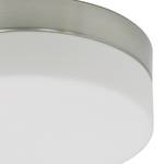 LED-Deckenleuchte Crouch I Milchglas / Aluminium - 1-flammig