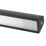 LED-wandlamp Litho VI acrylglas/ijzer - 1 lichtbron