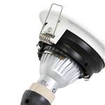Inbouwlamp Pélite II acrylglas/ijzer - 1 lichtbron - Wit
