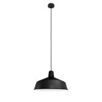 Hanglamp Blackmoon aluminium - 1 lichtbron