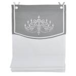 Store bateau Versailles II Coton - Gris - 80 x 140 cm