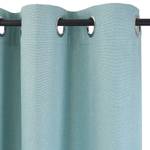 Rideau à œillets Dimout I Polyester - Turquoise - 140 x 245 cm