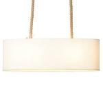 Hanglamp Sailor textielmix/jute - 2 lichtbronnen