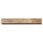 Wandplank Priay larikshouten look/grafietkleurig - Breedte: 185 cm
