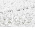 Hoogpolig vloerkleed Pula I polyester - Silver White - 160 x 230 cm