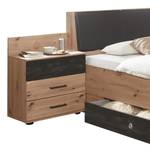 Bettanlage Bristol (3-teilig) Braun - Holzwerkstoff - Kunstleder - 289 x 92 x 228 cm