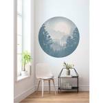 Fotobehang Blue Valley latexinkt/vlies - blauw/wit