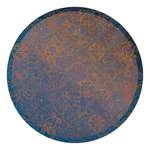 Papier peint intissé Ornament Encre au latex / Intissé - Bronze / Bleu