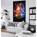 Papier peint Star Wars EP7 Movie Poster Intissé - Multicolore