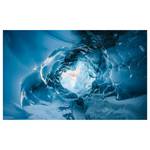 Fotobehang The Eye of the Glacier vlies - blauw