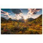 Fototapete Norwegische Herbstwelten Vlies - Bunt