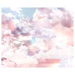 Fotobehang Clouds vlies - roze - Roze - Breedte: 300 cm