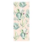 Fotobehang Cactus Rose vlies - roze/groen - Breedte: 100 cm