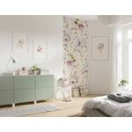 Fotobehang Magnolia vlies - roze/wit - Breedte: 100 cm