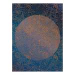 Fotobehang La Lune vlies - blauw