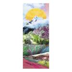 Fotobehang Mountain Top vlies - meerdere kleuren - Breedte: 100 cm
