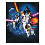 Fotobehang Star Wars Poster Classic 1 vlies - meerdere kleuren - Breedte: 200 cm